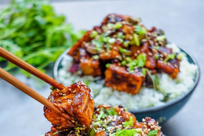   Stir-Fried Sweet Chili Tofu