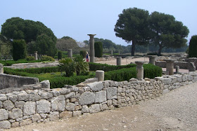 Roman city of Empúries in Catalonia