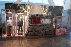 Tomb Raider movie exhibit