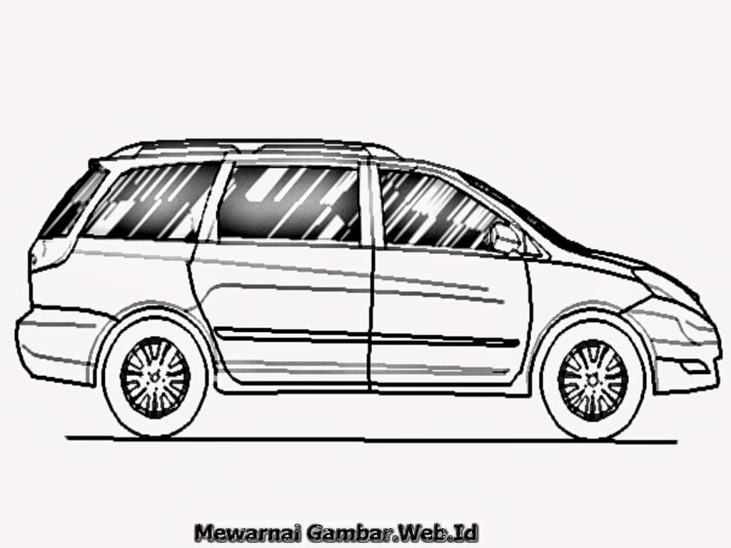 Gambar Mewarnai Mobil Hotwheel Wartisen