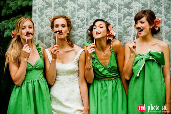 Green bridesmaid dress ideas