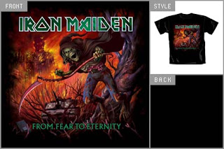our Iron Maiden T-shirts
