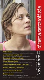 CinemaZeroNotizie 2014-10 - Novembre 2014 | TRUE PDF | Mensile | Cinema | Tempo Libero
Mensile di cultura cinematografica.