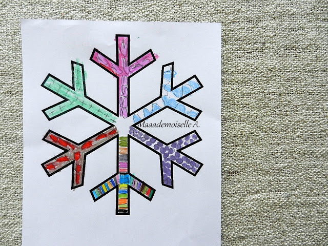 || Nos activités sur les flocons de neiges - Graphisme