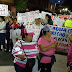 Marchan vecinos por "defensa del agua" en Chimalhuacán; Gobierno quiere llevarla al nuevo aeropuerto, acusan.