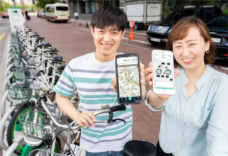 서울공공자전거 따릉이, 모바일 애플리케이션(앱) 개편 서비스