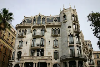 Casa Fuster, Barcelona, 1908-1910 de Lluís Domènech i Montaner