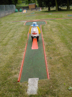 Crazy Golf course at Luton's Wardown Park