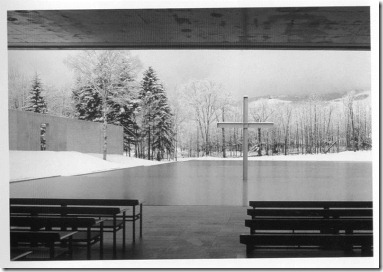 church on the water by tadao ando. hokkaido near tomamu, japan 5