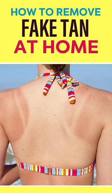 How to Remove a Fake Tan Quick