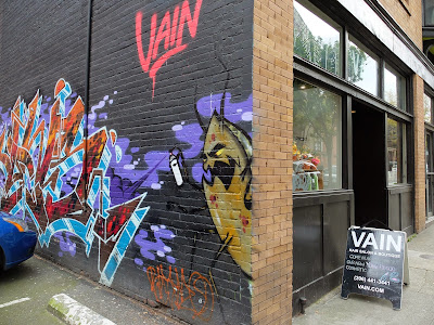 The Vain Graffiti Wall