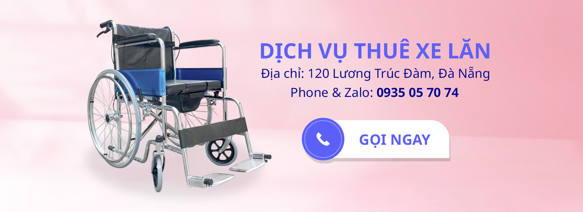 CHO THUÊ XE LĂN ĐÀ NẴNG 093 505 7074