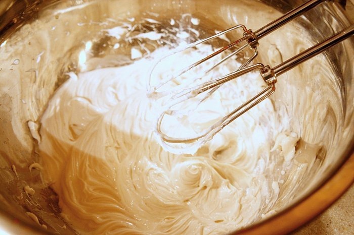 And then I make my cream cheese glaze.