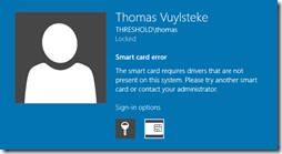 SmartCardErrorNoDrivers