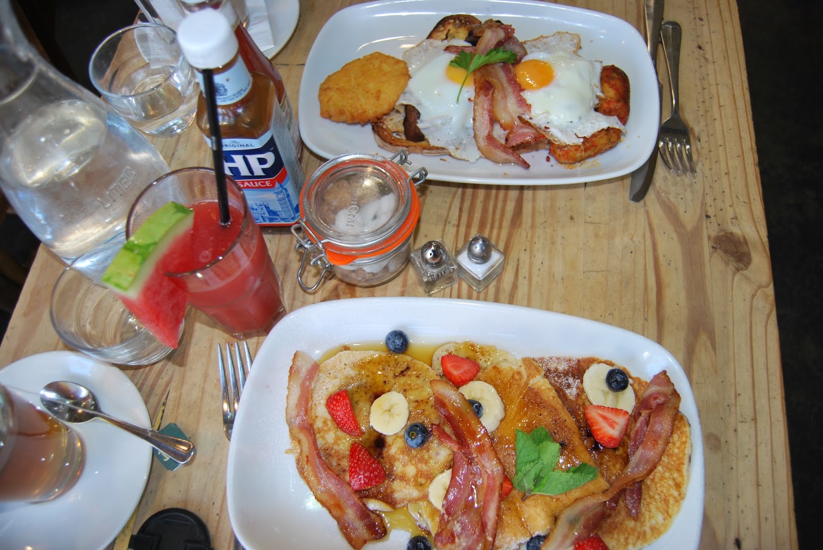 Top place for breakfast and brunch at Bill's in Brighton