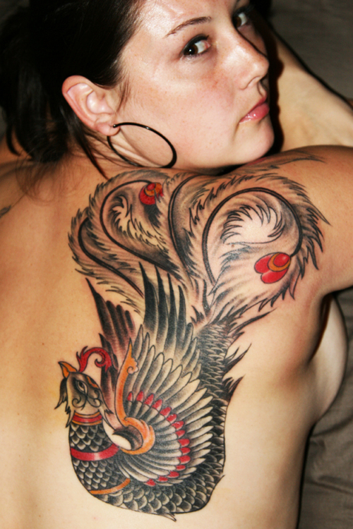 tatuagem fenix