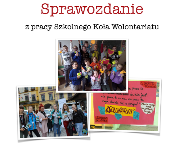 SZKOLNE KOŁO WOLONTARIATU 