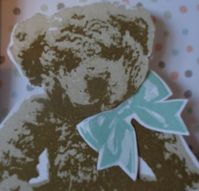 Craftyduckydoodah!, Stampin' Up! UK Independent  Demonstrator Susan Simpson, Baby Bear, Supplies available 24/7 from my online store, October 2018 Coffee & Cards Project, 