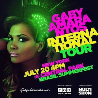 Gaby Amarantos - Show no Central Park - Treme New York