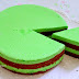 Pandan Chocolate Egg White Steamed Cake