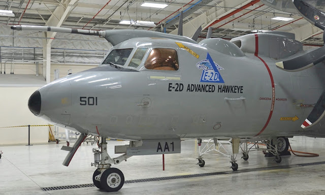 NORTHROP TESTS FIRST E-2D WITH AERIAL REFUELING CAPABILITY