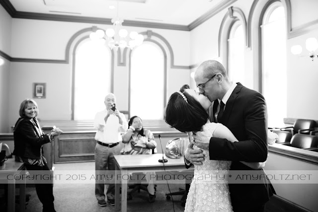 courthouse wedding photo