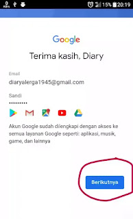akun google baru gmail 