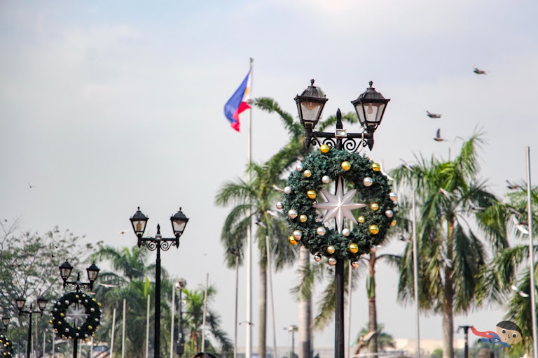 Rizal Park (formerly "Luneta Park) in the heart of Manila