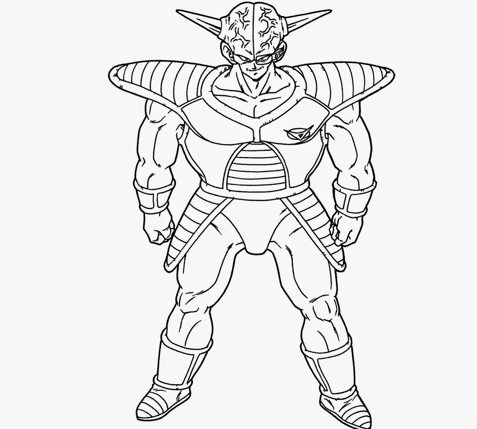 Desenhos para Colorir e Imprimir: Desenhos do Dragon Ball Z para colorir e imprimir