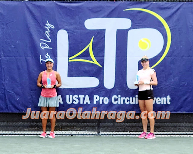 Aldila Sutjiadi Juara Turnamen Tenis Profesional di Amerika Serikat