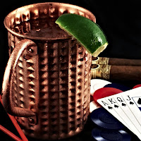 Diamond Hammered Moscow Mule Mug