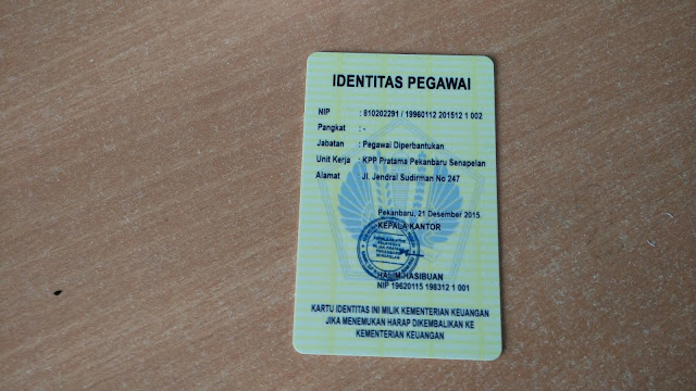 Kartu Identitas Pegawai