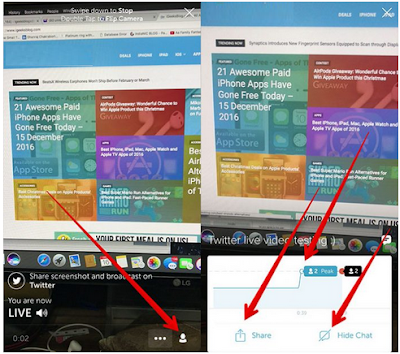 Cara Membuat Live Video Streaming dari Twitter di iPhone dan iPad