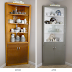 Gray Painted Cabinet