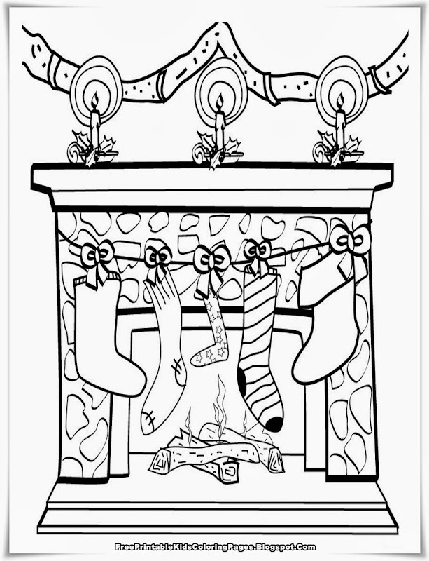 Free Printable Christmas Coloring Pages title=