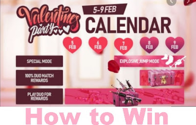 Free Fire: How to play Valentine's Party event and Win Rewards| Pink Box Reveal