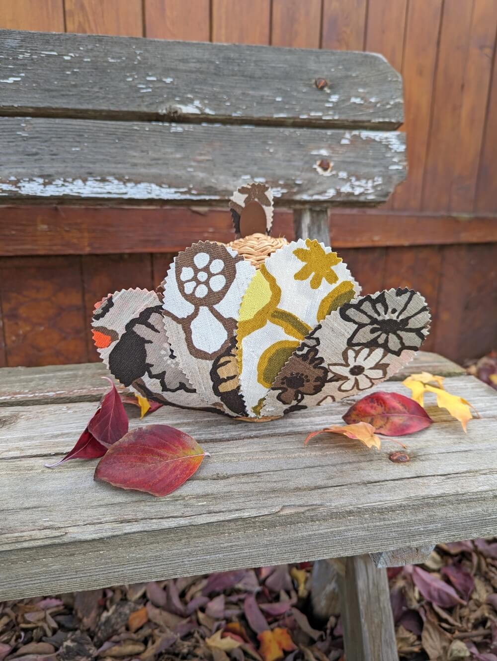 Repurposed Basket Turkey