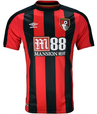 Jersey Kandang Bournemouth City Musim 2017/2018