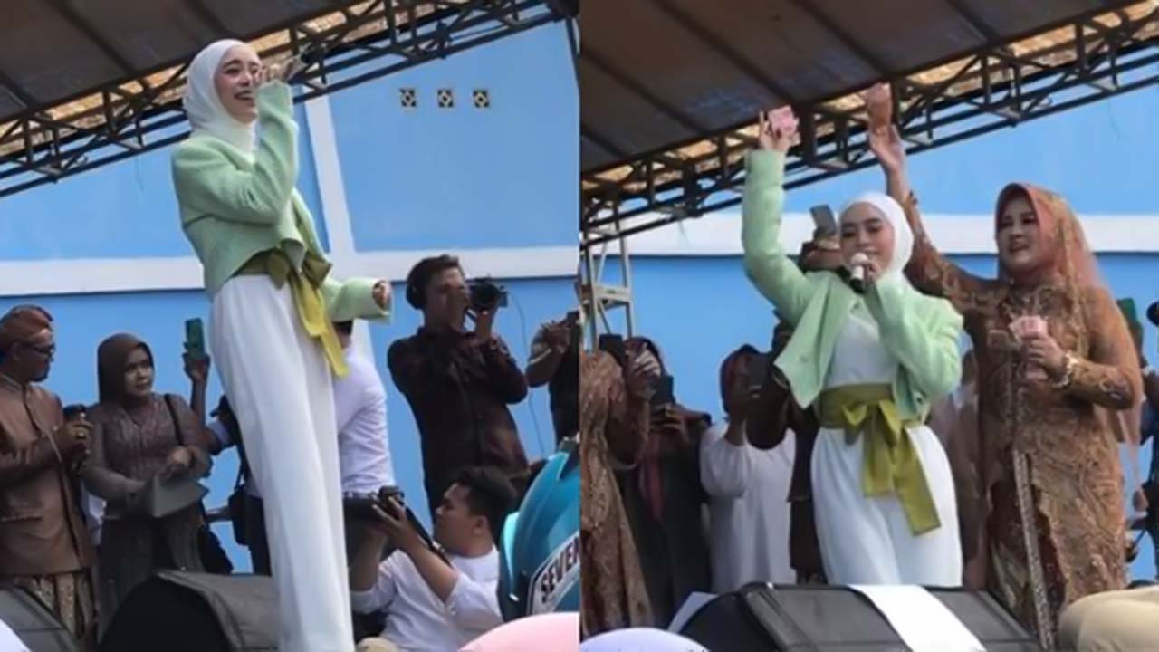 Viral Lesti Kejora Nyanyi di Hajatan Kampung, Netizen: yang Ngundang Orang Kaya