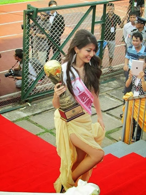 Moe Set Wine - Miss Universe Myanmar 2013