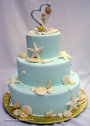 yes that is an echinoderm starfish on your wedding cake