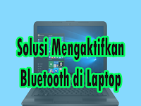 Cara Mengaktifkan Bluetooth Di Laptop Hp Windows 7