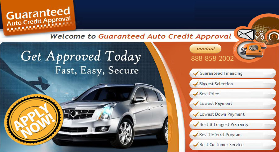 Bad credit auto loan