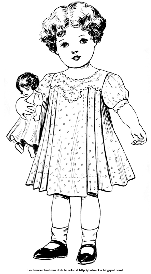 Download Coloring Pictures of Vintage Baby Dolls | Belznickle Blogspot : Coloring Pictures of Vintage ...
