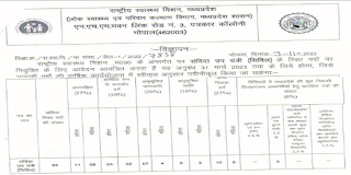 NHM 55 Engineering Vacancy Notification - Last date 09th December