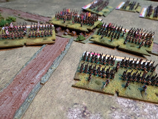 The French lose a brigade as another falls back in retreat