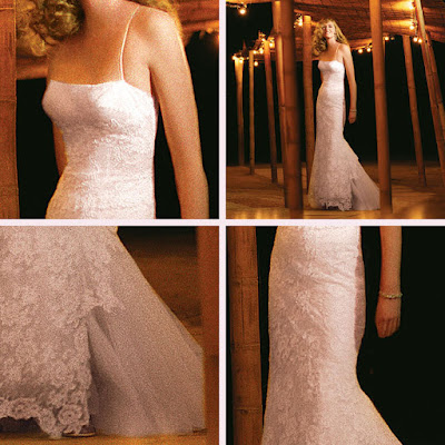This twopiece wedding dress strikes a beautiful balance 