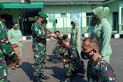 Mayor Inf Raji Resmi Jabat Kasdim 0710/Pekalongan   