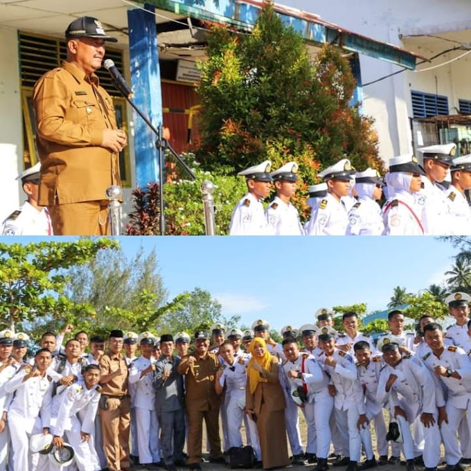 Ketua BNK Kota Pariaman Mardison Mahyuddin Sosialisasikan Pencegahan Narkoba Kepada Siswa SMKN 3 Pariaman