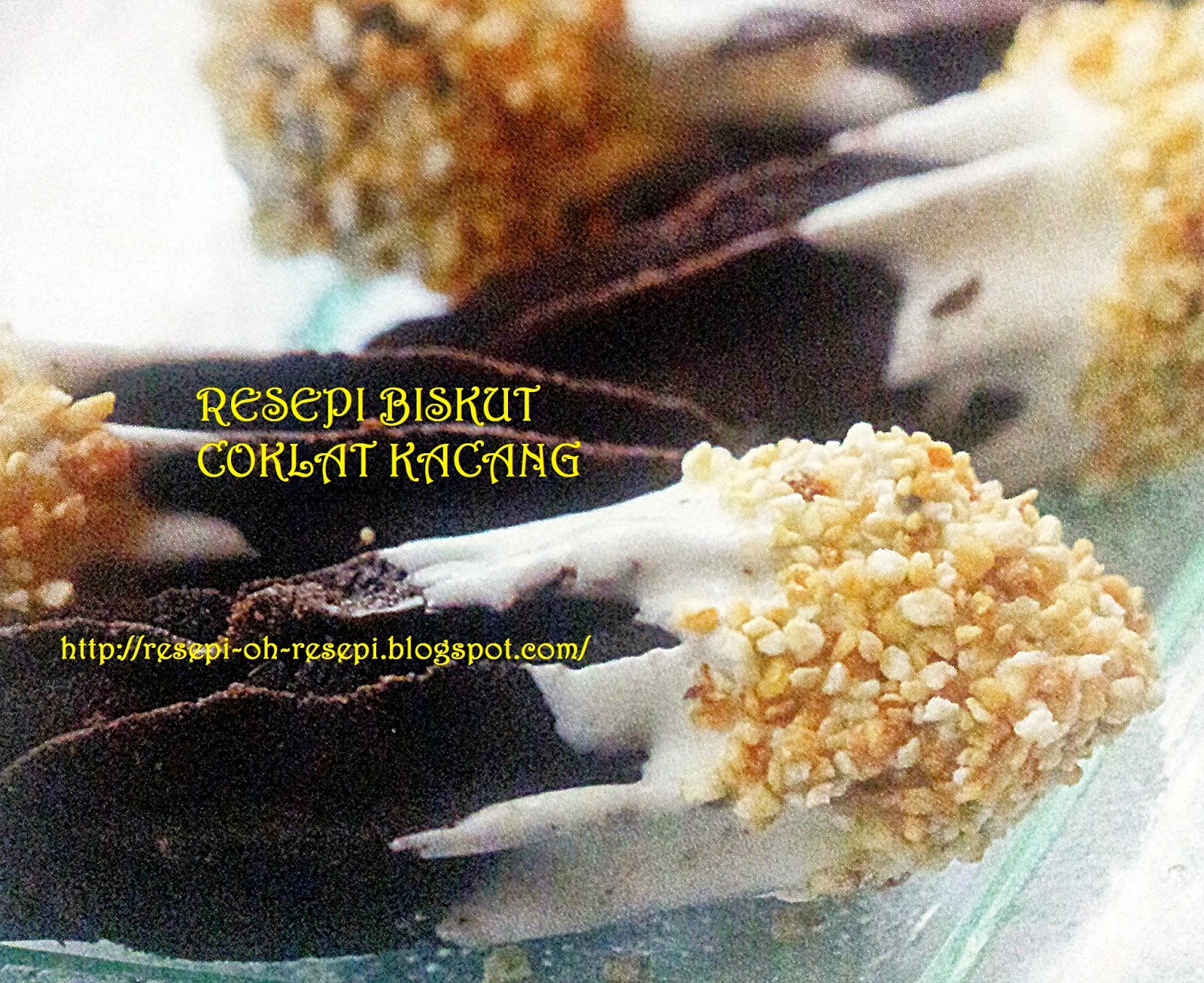 RESEPI BISKUT COKLAT KACANG HAZEL